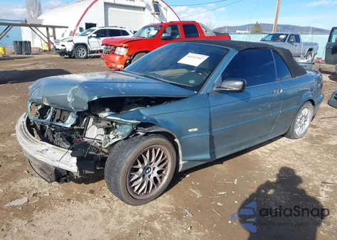 2003 BMW 330Ci z USA, uszkodzony, nr VIN WBABS53463EV90126